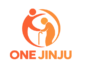 One Jinju 공식 원진주 오렌지 투명 배경 로고